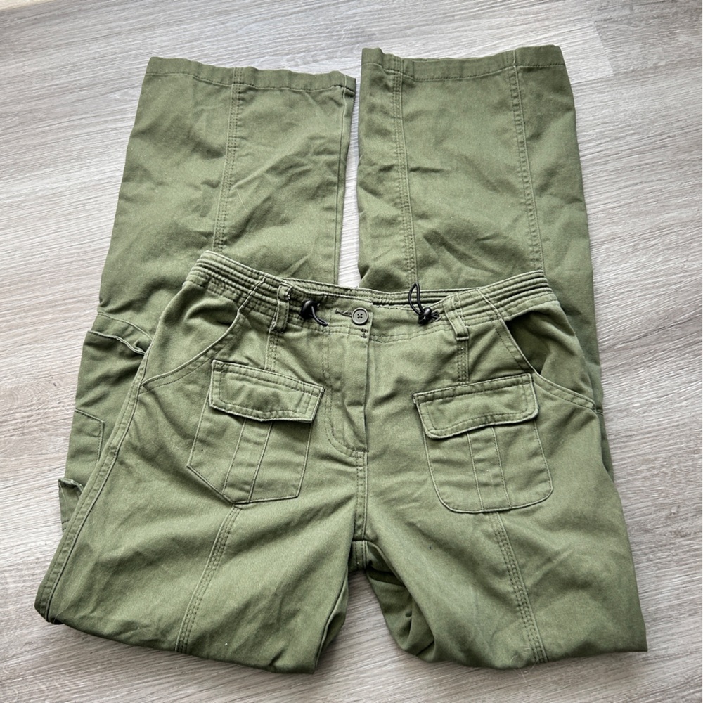 John Galt green khaki cargo pants